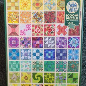 Cobble Hill Common Quilt Blocks 1000pc jigsaw puzzle
